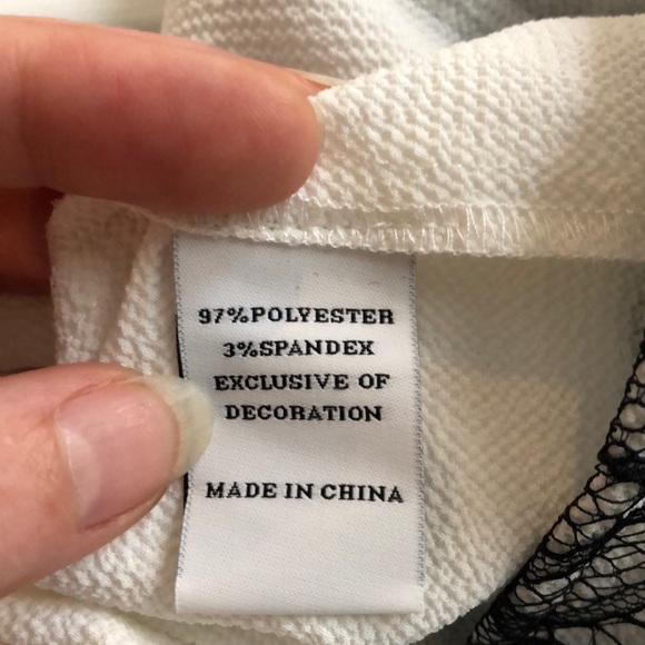 Creative Commune black lace detail top - Picture 6 of 6